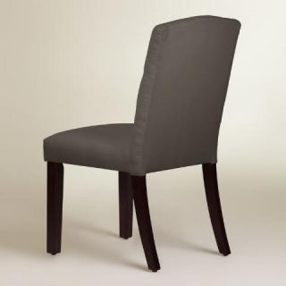 Twill Tufted Zoey Upholstered Dining Chair