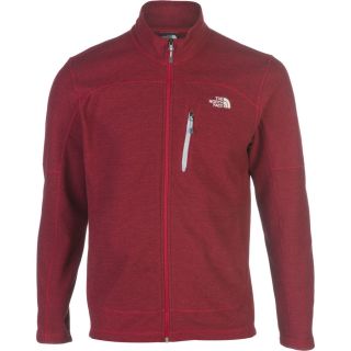 The North Face Texture Cap Rock Full Zip Fleece Jacket   Mens