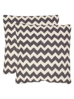 Striped Tomai Pillow (Set of 2) by Safavieh Pillows