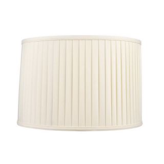 Livex Lighting 13 in x 20 in Off White Drum Lamp Shade