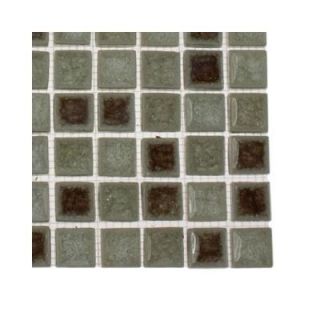 Splashback Tile Roman Selection Basilica Glass Mosaic Floor and Wall Tile   3 in. x 6 in. x 8 mm Tile Sample R2C2 STONE TILE