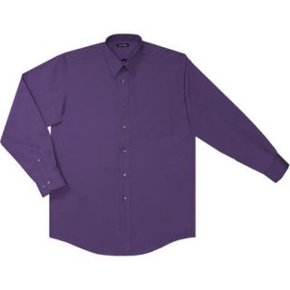 George   Men's Long Sleeve Poplin Shirt