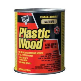 DAP 16 oz. Natural Plastic Wood Solvent Wood Filler 21506