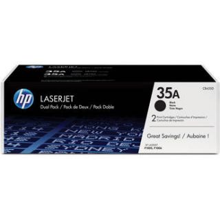 HP 35A Black Dual Pack LaserJet Toner Cartridges CB435D