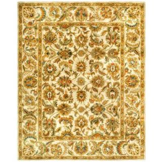 Safavieh Classic Ivory 7 ft. 6 in. x 9 ft. 6 in. Area Rug CL758A 8