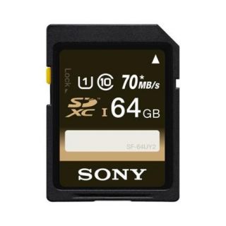 Sony Sf64uy2/tq 64 Gb Sdxc   Class 10/uhs i (sf64uy2 tq)