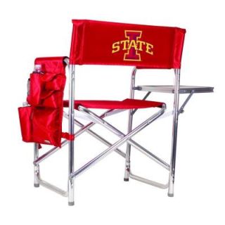 Picnic Time Iowa State University Red Sports Chair with Embroidered Logo 809 00 100 232