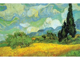 Buy Enlarge 0 587 25625 7C12X18 Cypresses  Canvas Size C12X18