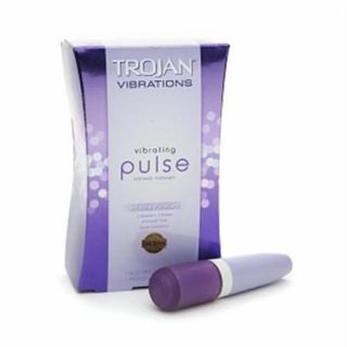 TROJAN Vibrations Vibrating Pulse Intimate Massager 1 ea (Pack of 6)