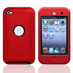 Otter Box Red/ Black OEM Defender Case for Apple iPod Touch 4th Gen