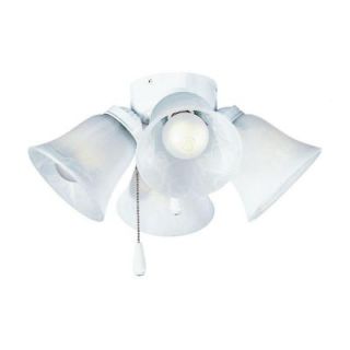 Progress Lighting AirPro White 4 light Ceiling Fan Light DISCONTINUED P2616 30