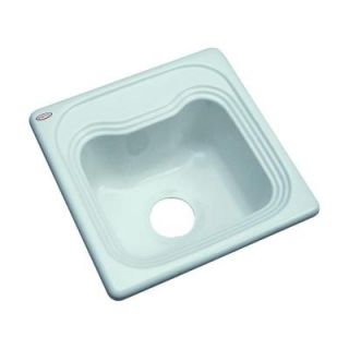 Thermocast Oxford Drop In Acrylic 16 in. Single Bowl Entertainment Sink in Seafoam Green Bullet 4 updated
