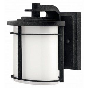 Hinkley Lighting 1126VK LED LED Wall Light, 15W Ledgewood 7.25"H x 6.5"W Outdoor   Vintage Black