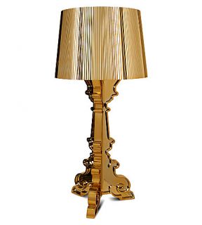 KARTELL   Kartell bourgie table lamp   gold