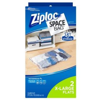 Ziploc Space Bags X Large Plastic Bag (2 Pack) 645482