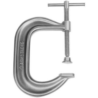 Armstrong 4 in. Black Square Throat Pattern C Clamp 78 304