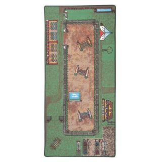 Learning Carpets Play Carpets Multicolor Indoor/Outdoor Runner (Actual 36 in x 78 in)