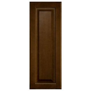 Hampton Bay 10x27.375x0.625 in. Hampton Decorative End Panel in Cognac KAEP1230 COG