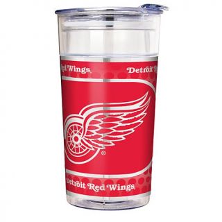 NHL 22 oz. Double Wall Acrylic Party Cup   Detroit Redwings   7797219