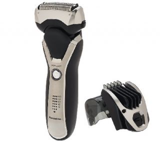 Panasonic Mens 3 Blade Wet/Dry Electric Shaver and Trimmer —