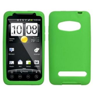 Insten Solid Skin Case (Dr Green) for HTC EVO 4G