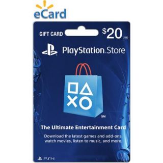 $20 PlayStation Store Gift Card 