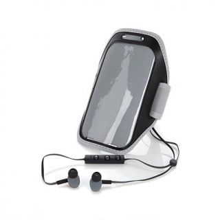 Polaroid Wireless Stereo Earbuds with Mic, In Line Controls and Armband   8044621