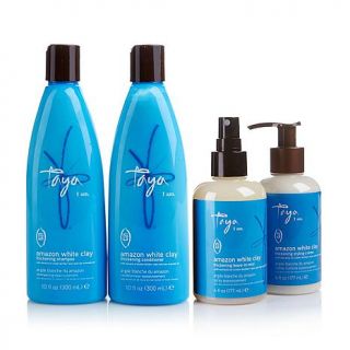 Taya White Clay Thickening Collection   4 Piece