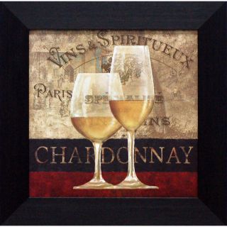 Artistic Reflections Chardonnay Framed Graphic Art