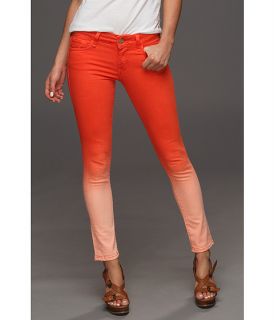 mavi jeans serena ankle low rise super skinny in orange fade orange fade