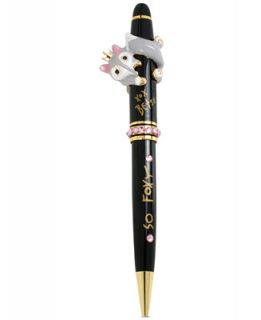 Betsey Johnson Gold Tone So Foxy Pen   A Exclusive   Jewelry