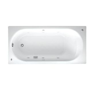 American Standard Stratford 5.5 ft. x 32 in. Reversible Drain Americast EverClean Whrilpool Tub in Arctic White 2470028WC.011