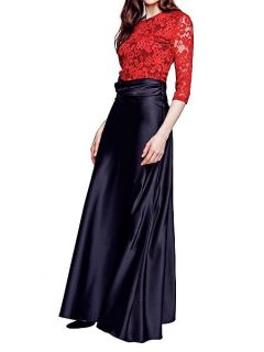 HotSquash Silky maxi skirt Black