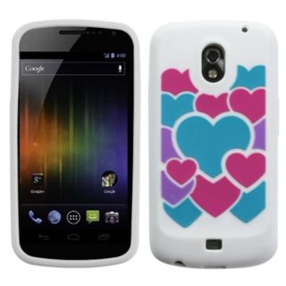 INSTEN Colorful/ White Pastel Skin Phone Case Cover for Samsung I515