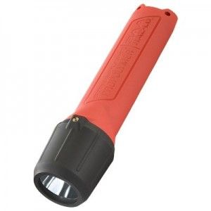 Streamlight 68722 Flashlight ProPolymer HAZ LO with Alkaline Batteries, Blister, 3AA   Orange