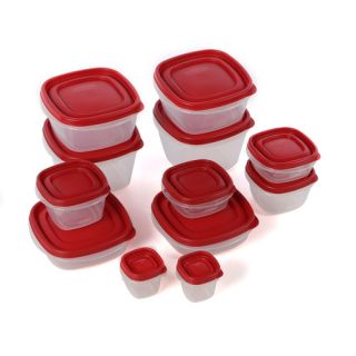 Rubbermaid 24 Piece Food Storage Container Set