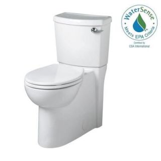 American Standard Cadet 3 FloWise 2 piece 1.28 GPF Round Toilet with Right Hand Trip Lever Concealed Trapway in White 2988813.020