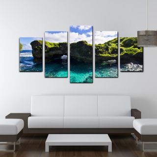 Seaglass II by Christopher Doherty 5 Piece Photographic Printt on
