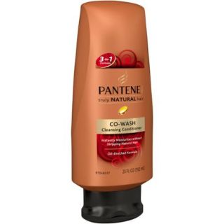 Pantene Pro V Truly Natural Hair Co Wash Cleansing Conditioner, 20 fl oz