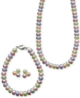 Honora Style Childrens Multicolor Cultured Freshwater Pearl Jewelry