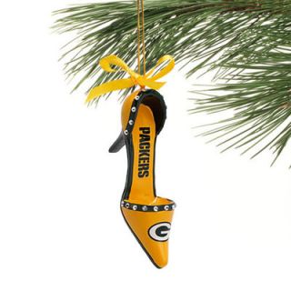 Green Bay Packers Team High Heel Shoe Ornament