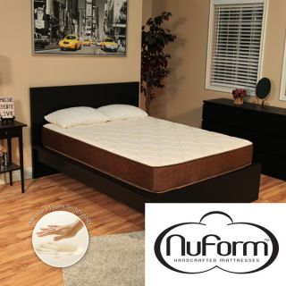 NuForm 9 inch California King size Firm Memory Foam Mattress with Two