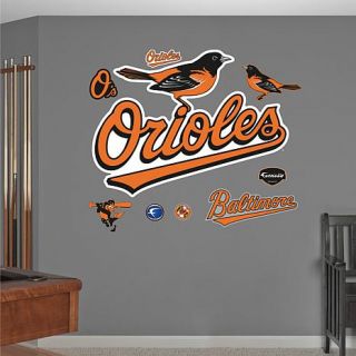 MLB Team Logo Wall Decals by Fathead   Baltimore Orioles   7783106