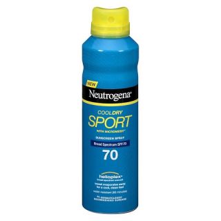 Neutrogena® CoolDry Sport Sunscreen Spray Broad Spectrum SPF 70   5.5