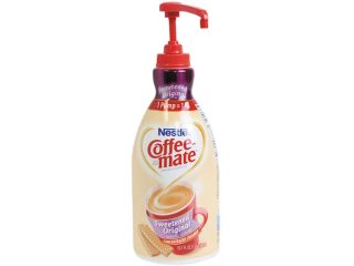 Coffee mate 13799 Liquid Coffee Creamer, Pump Dispenser, Sweetened Original, 1.5 Liter