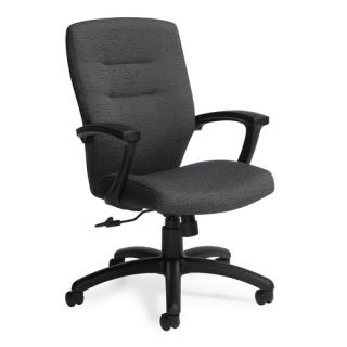 Synopsis Mid Back Office Chair with Fixed Back by Global Total Office