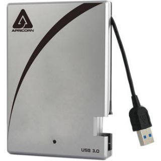 Apricorn 2.5" Aegis 256GB USB 3.0 External A25 3USB S256