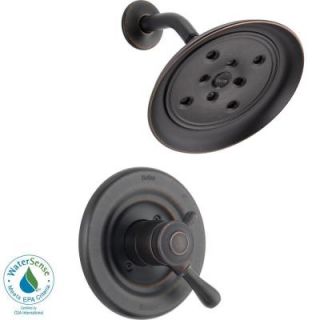 Delta Leland 1 Handle H2Okinetic Shower Only Faucet Trim Kit in Venetian Bronze (Valve Not Included) T17278 RBH2O