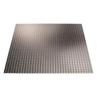 Fasade Square   2 ft. x 2 ft. Lay in Ceiling Tile in Galvanized Steel L62 30