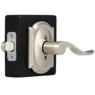 Schlage Camelot Collection Accent Satin Nickel Hall and Closet Lever F10 V ACC 619 CAM